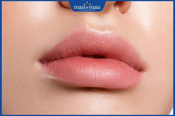 môi màu hồng đất