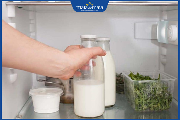 Bật mí 6 mẹo trị thâm mắt bằng sữa tươi đơn giản bất ngờ 2 sữa tươi lạnh