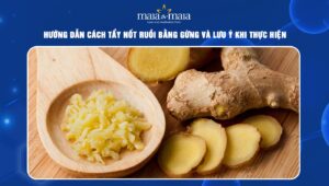 Tẩy nốt ruồi bằng gừng