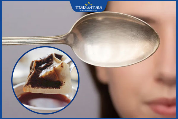 Bật mí các cách trị thâm mắt bằng thìa đơn giản, tiết kiệm 3 thìa và trà túi lọc