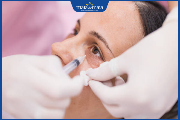 tiêm xóa thâm vùng mắt