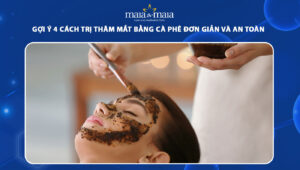 trị thâm mắt bằng cà phê