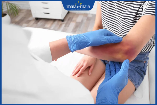 Vết tiêm bị bầm tím do đâu? Làm sao để vết bầm tan nhanh? 3 bác sĩ kiểm tra vết bầm