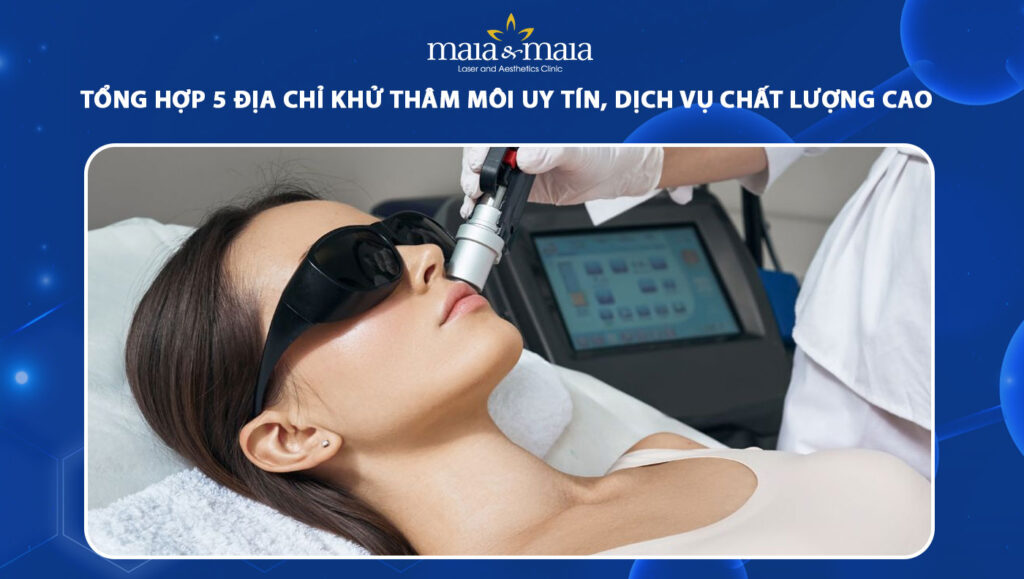 Tổng hợp 5 địa chỉ khử thâm môi uy tín, chất lượng 1 địa chỉ khử thâm môi