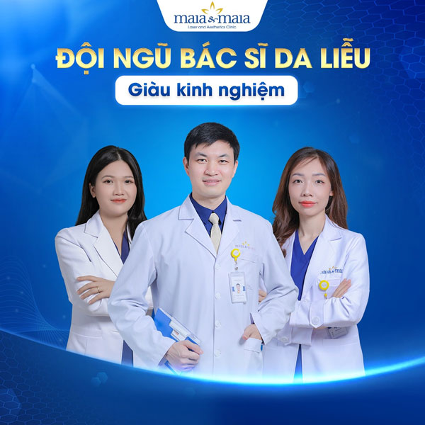 Phòng khám Chuyên khoa Da liễu Maia&Maia chi nhánh Hà Đông 3 đội ngũ bác sĩ giàu kinh nghiệm