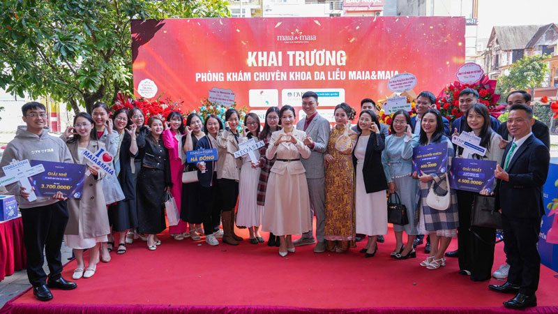 Phòng khám Chuyên khoa Da liễu Maia&Maia chi nhánh Hà Đông 7 khai trương cơ sở hà đông