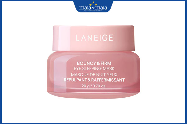 Bật mí danh sách mặt nạ mờ thâm mắt được ưa chuộng hiện nay 4 mặt nạ ngủ mắt Laneige