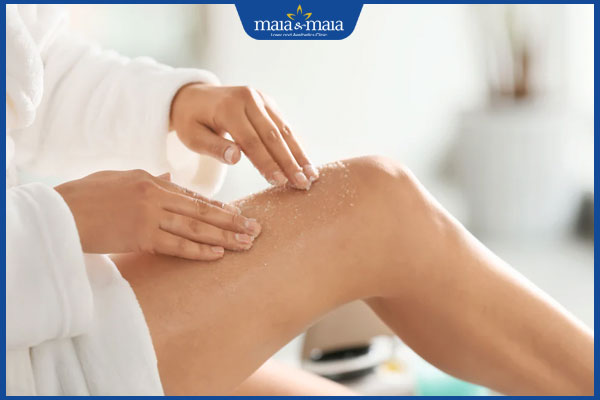 tẩy da chết cho chân