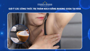 trị thâm nách bằng baking soda