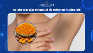 trị thâm nách bằng bột nghệ