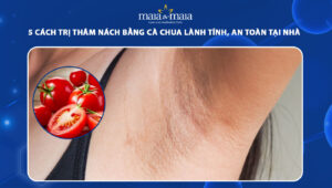 trị thâm nách bằng cà chua