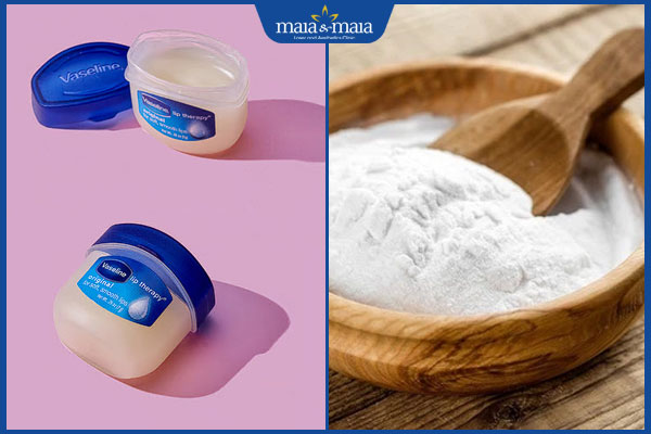 Gợi ý cách làm mềm da, trị thâm đầu gối bằng vaseline 3 vaseline và baking soda