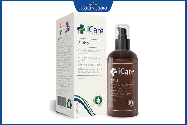 dầu gội trị nấm antisol