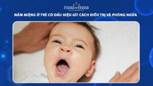 nấm miệng ở trẻ