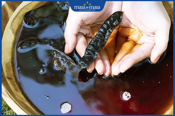 nấu nước bồ kết