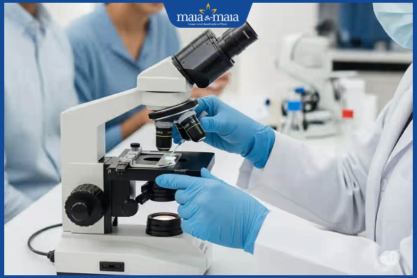 tiến hành soi tươi KOH