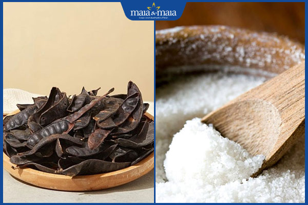 bồ kết và phèn chua