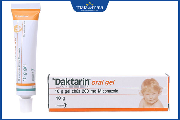 Danh sách 5 loại thuốc trị nấm lưỡi được bác sĩ tin dùng 2 gel daktarin rơ miệng