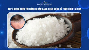 trị nấm da đầu bằng phèn chua