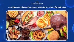 bị nấm candida kiêng ăn gì