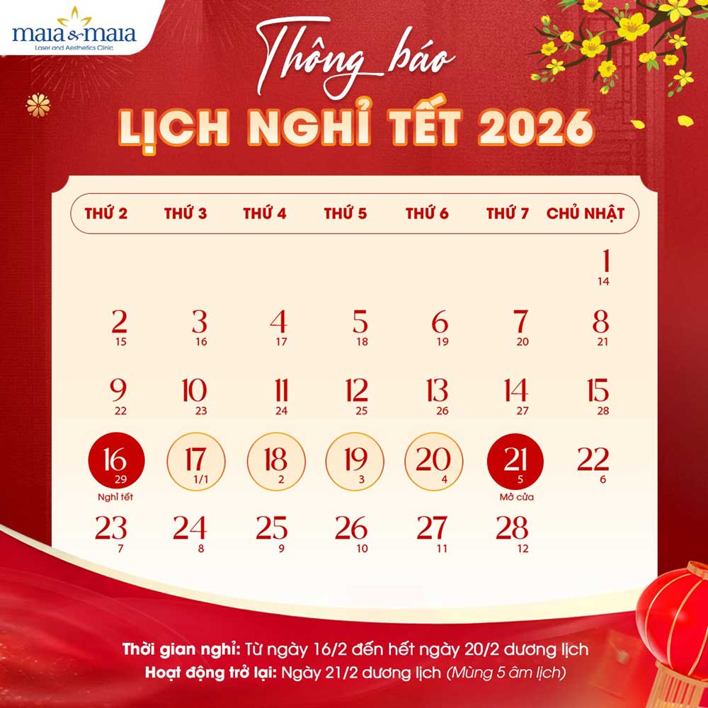 lịch nghỉ tết