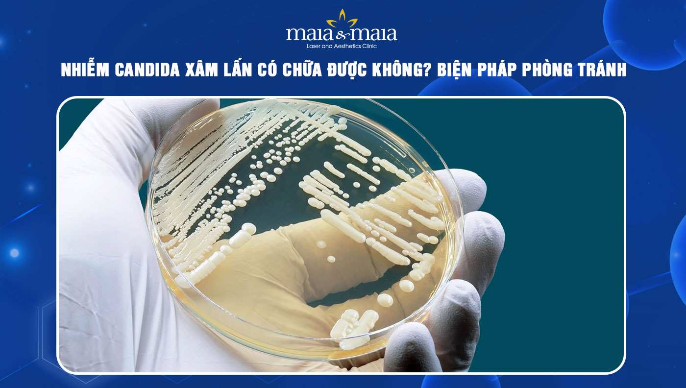 nhiễm nấm candida xấm lấn