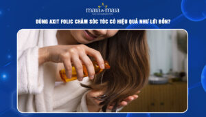 axit folic chăm sóc tóc