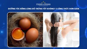 dưỡng tóc bằng lòng đỏ trứng