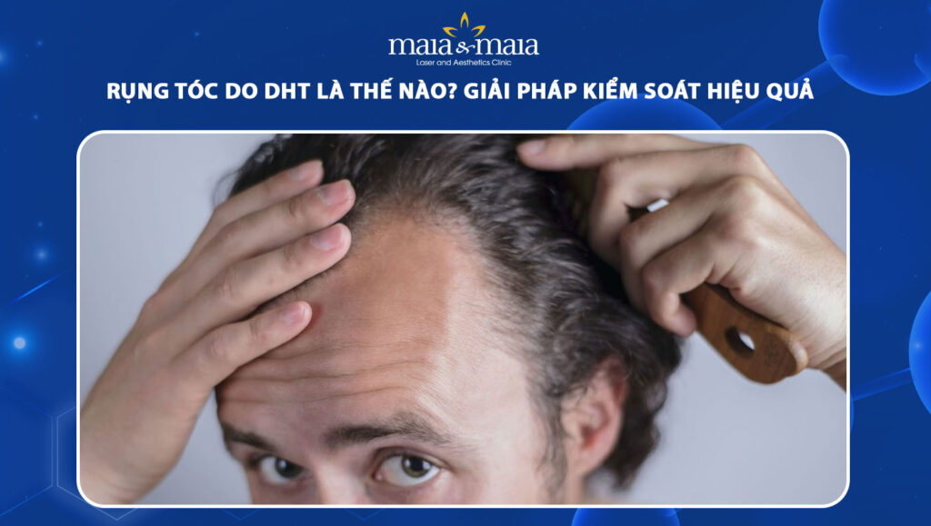 rụng tóc do dht