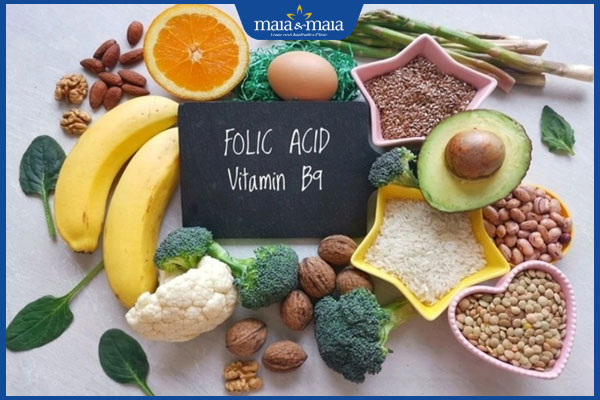thực phẩm giàu vitamin b9
