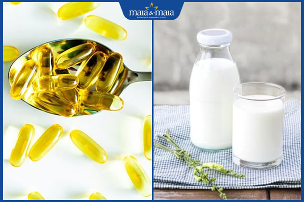 vitamin e và sữa chua