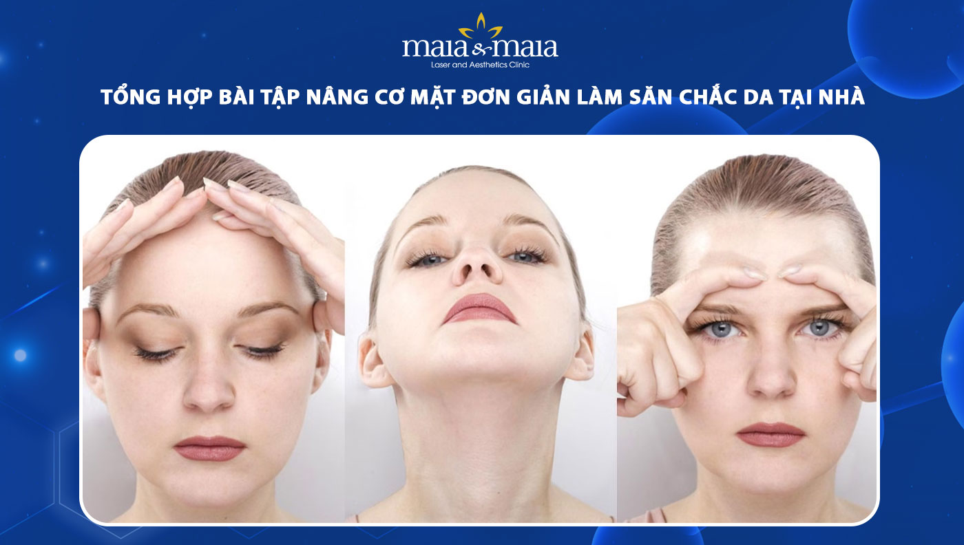 bài tập nâng cơ mặt