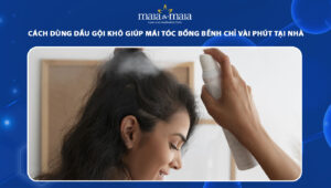 cách dùng dầu gội khô