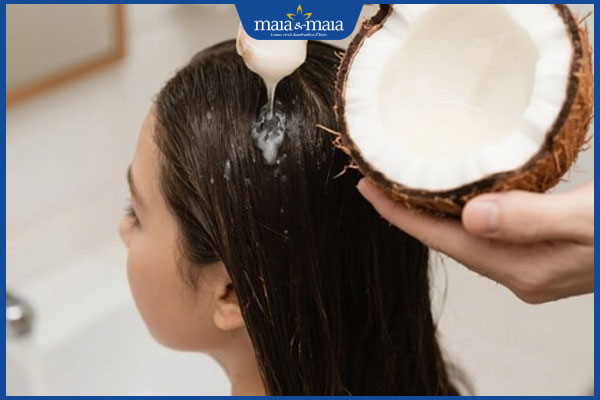Bật mí cách trị gàu cho nam hiệu quả, an toàn cho da đầu 3 dầu dừa ủ tóc