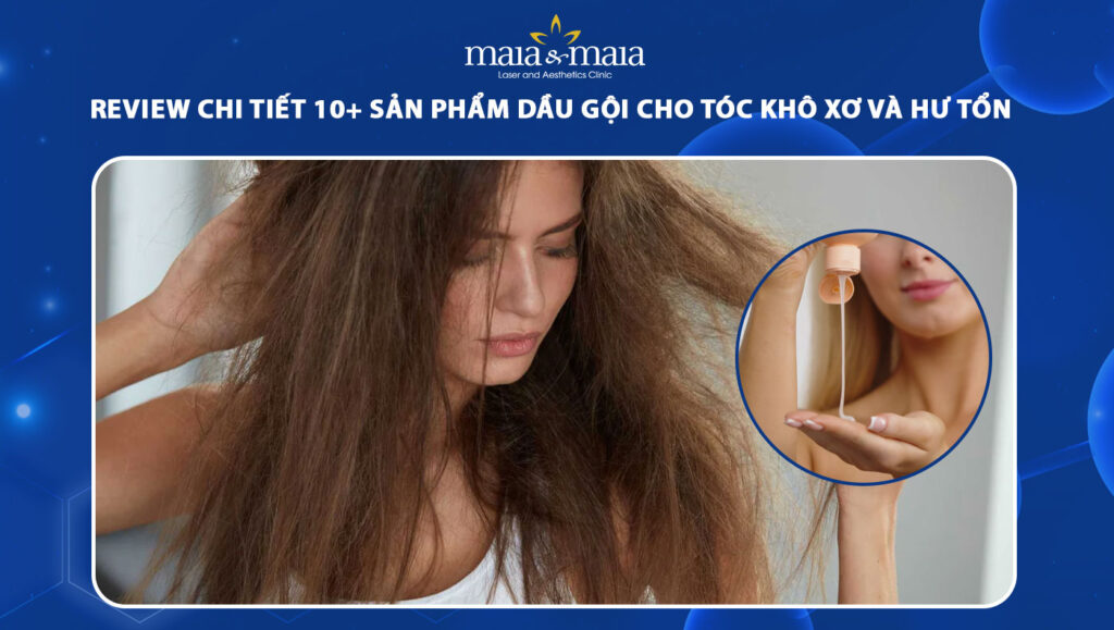dầu gội cho tóc khô xơ