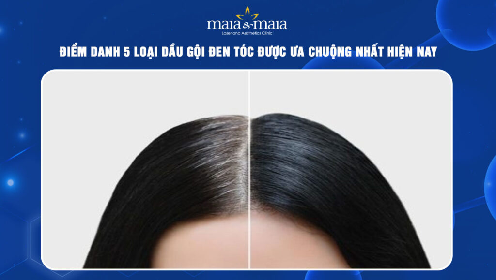 dầu gội đen tóc