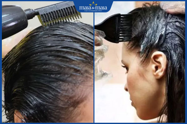 dầu gội và thuốc nhuộm