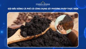 gội đầu bằng cà phê
