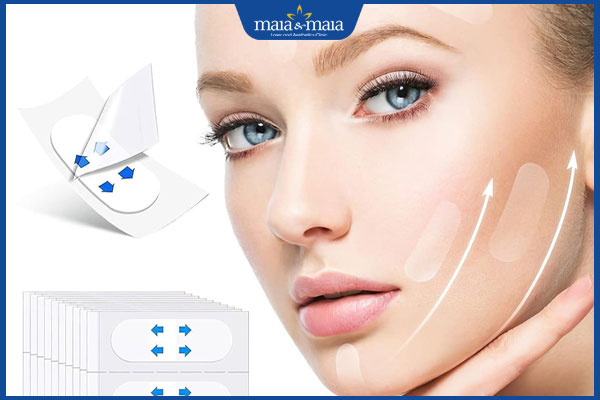 Đừng dùng miếng dán nâng cơ mặt nếu chưa biết 5 rủi ro này 2 miếng dán kéo cơ mặt