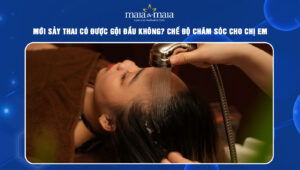 mới sảy thai có được gội đầu không