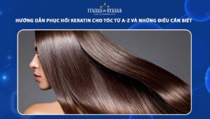 phục hồi keratin cho tóc