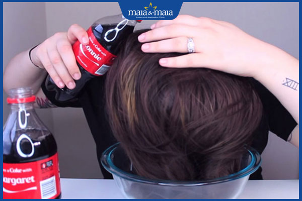 phương pháp gội đầu bằng coca cola