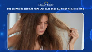 tóc bị sần sùi