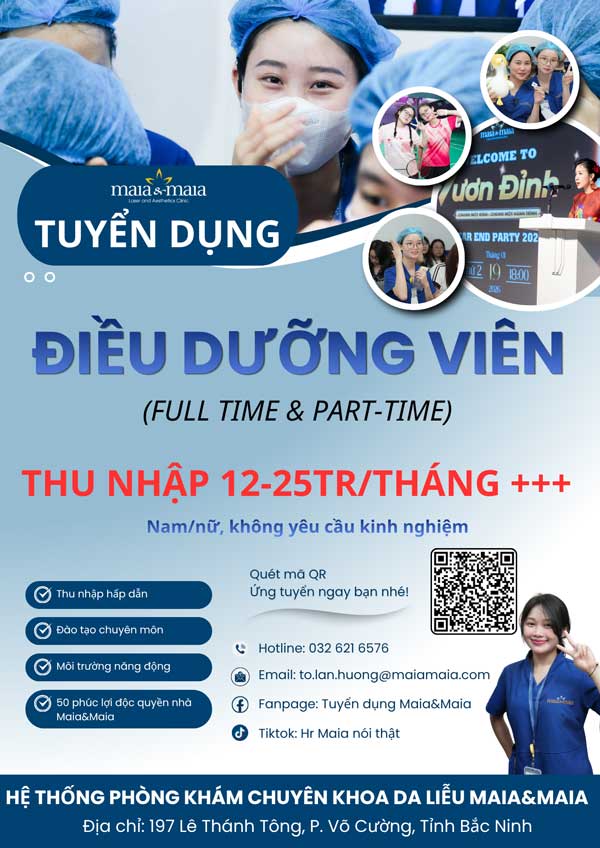 tuyển dụng điều dưỡng viên