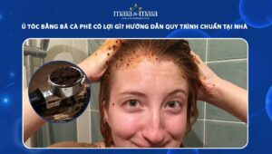 ủ tóc bằng bã cà phê