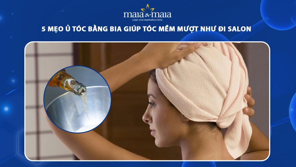 ủ tóc bằng bia