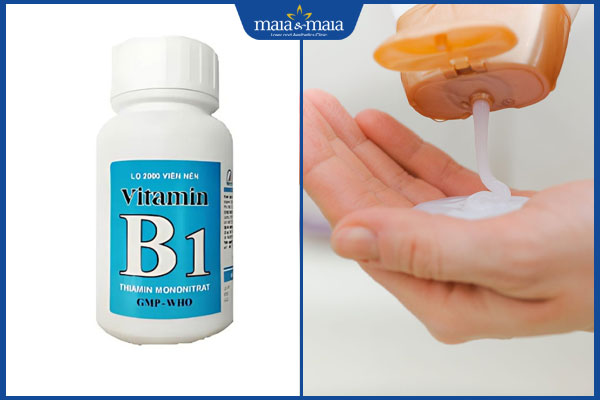 vitamin b1 và dầu gội