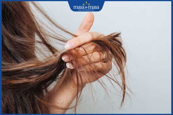 vuốt tóc nhiều