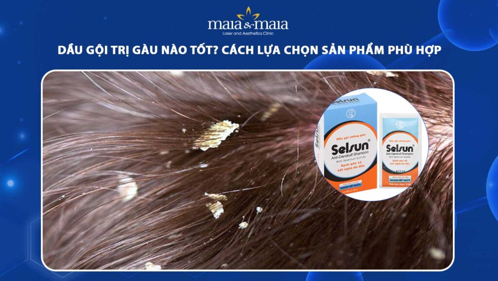 dầu gội trị gàu