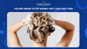gội đầu ngược